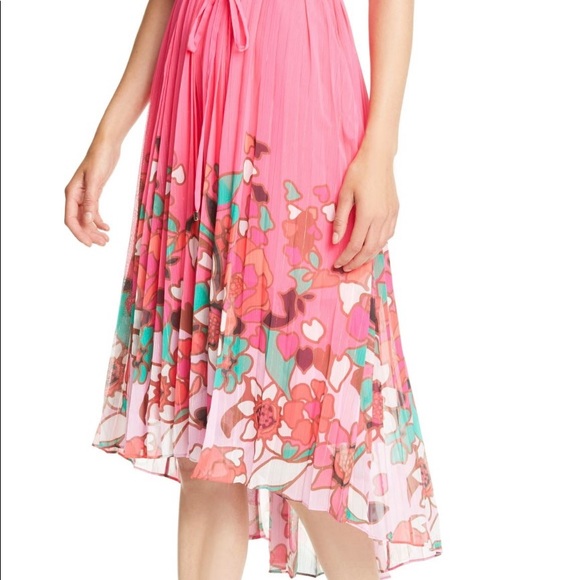 Ted Baker Pinata Floral Pleated Dress - Picture 3 of 4